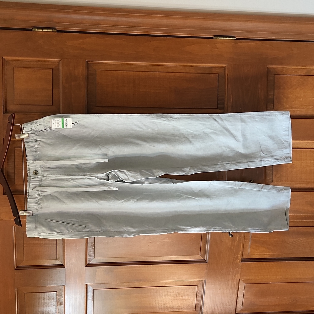 Men's Tasso Elba Island Collection Linen Slacks